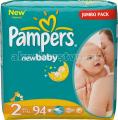 Pampers  New Baby Dry Mini .2 (3-6 ) 94 .